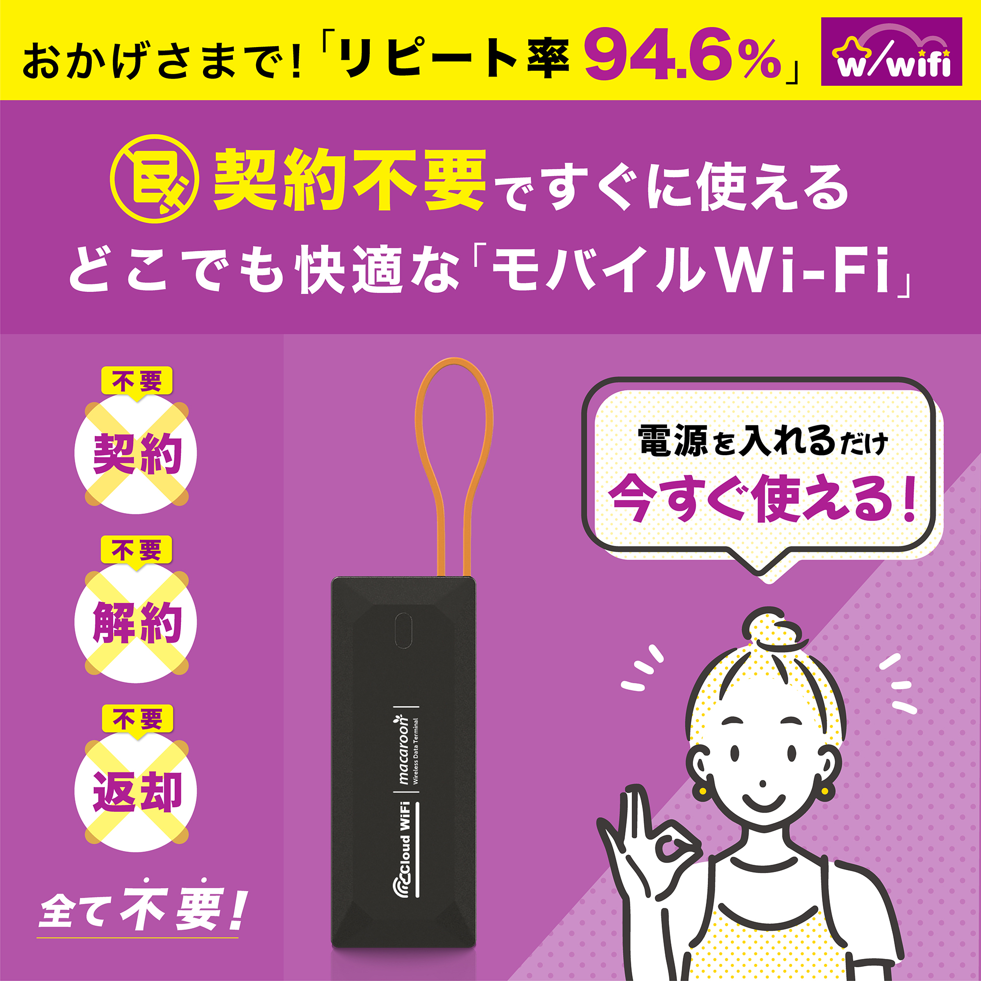 M4端末【50ギガ】（本体+容量セット）