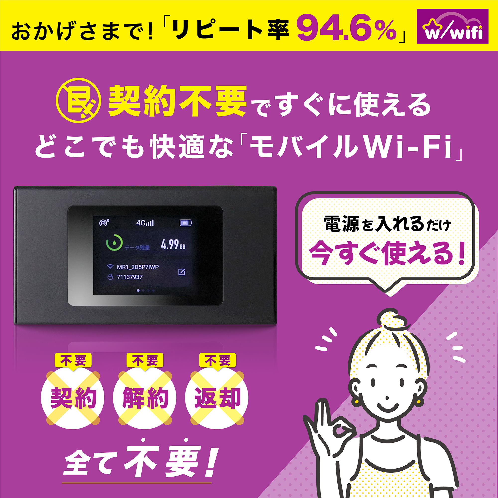 MR1端末【30ギガ】（本体+容量セット）